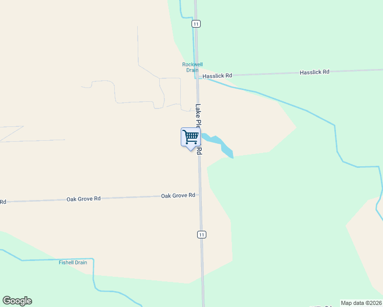 map of restaurants, bars, coffee shops, grocery stores, and more near 4845 Lake Pleasant Road in North Branch