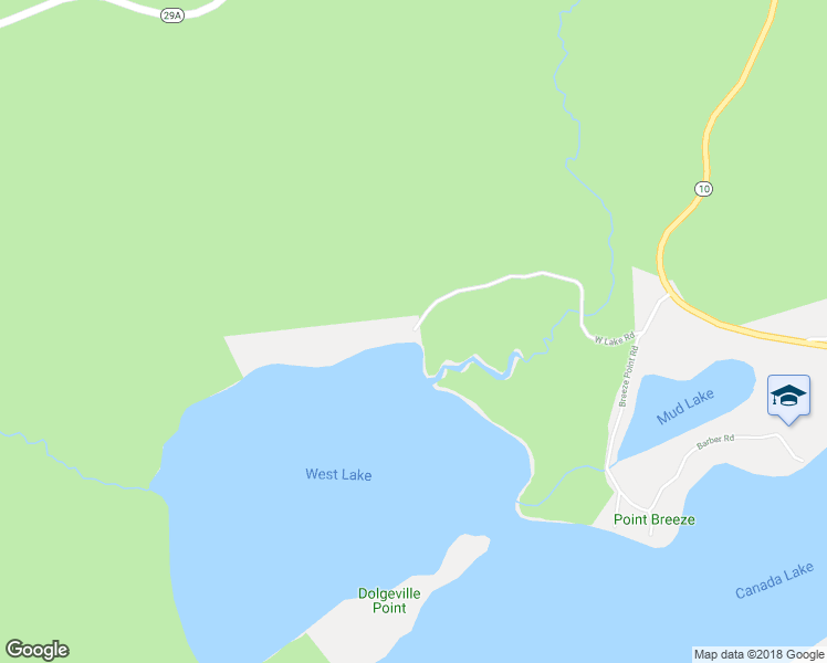 map of restaurants, bars, coffee shops, grocery stores, and more near 247 West Lake Road in Caroga Lake