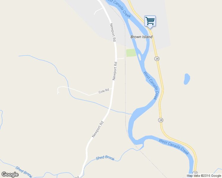 map of restaurants, bars, coffee shops, grocery stores, and more near 103 Cole Road in Poland