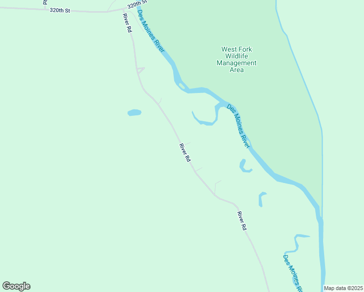 map of restaurants, bars, coffee shops, grocery stores, and more near 3263 River Road in Emmetsburg