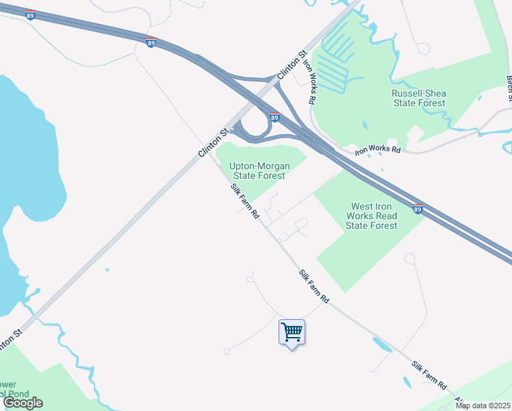 map of restaurants, bars, coffee shops, grocery stores, and more near 137 Silk Farm Road in Concord