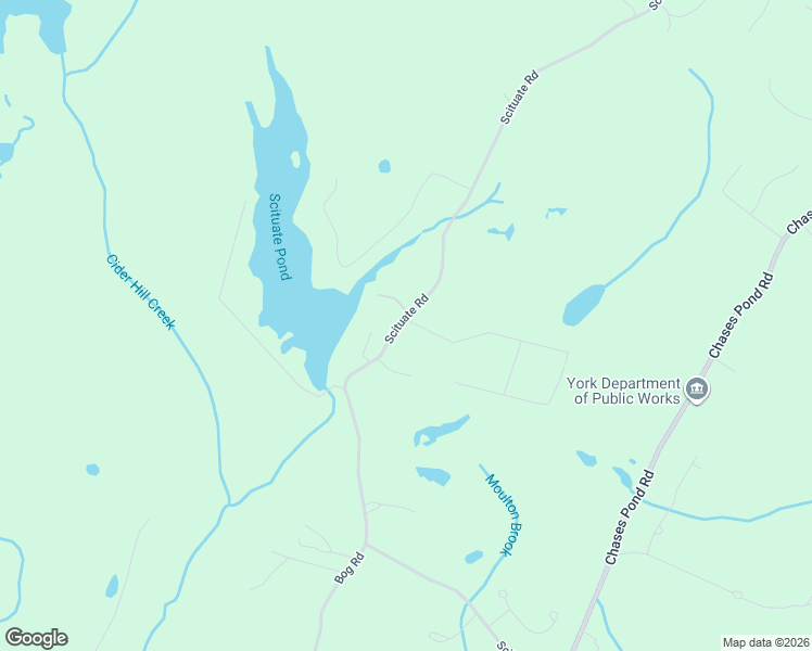 map of restaurants, bars, coffee shops, grocery stores, and more near 3 Bullfrog Lane in York