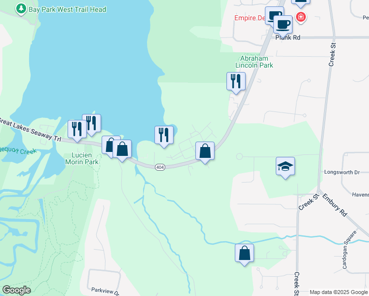 map of restaurants, bars, coffee shops, grocery stores, and more near 1000 Runabout Lane in Webster