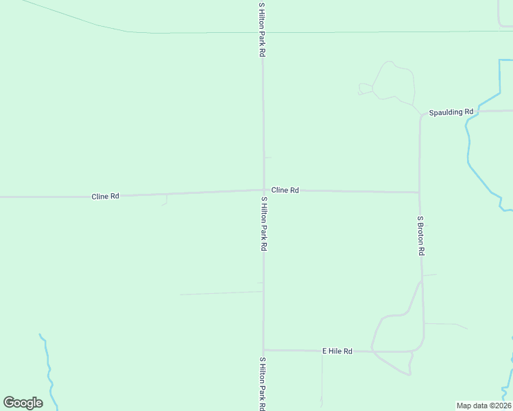 map of restaurants, bars, coffee shops, grocery stores, and more near 6383 Cline Road in Muskegon County
