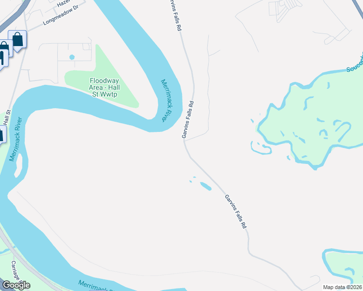 map of restaurants, bars, coffee shops, grocery stores, and more near 116 Garvins Falls Road in Concord