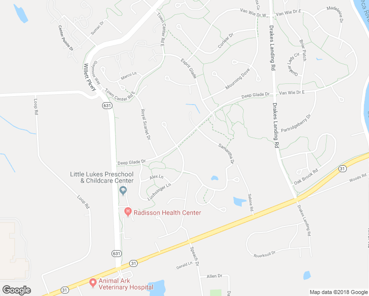 map of restaurants, bars, coffee shops, grocery stores, and more near 8298 Luchsinger Lane in Baldwinsville