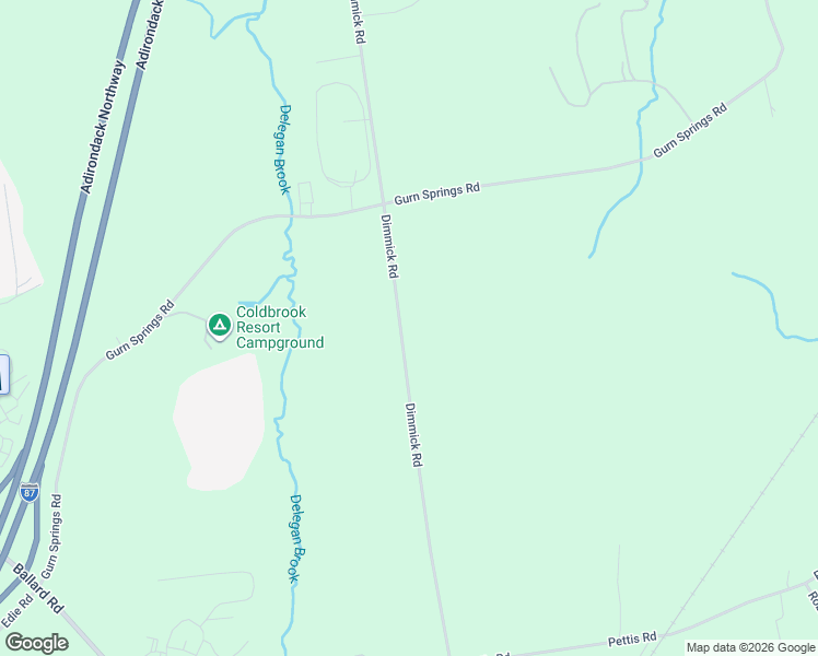 map of restaurants, bars, coffee shops, grocery stores, and more near 103 Dimmick Road in Gansevoort