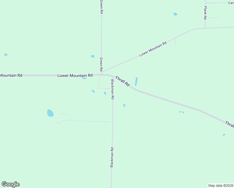 map of restaurants, bars, coffee shops, grocery stores, and more near 4472 Thrall Road in Lockport