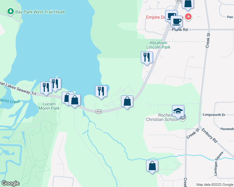 map of restaurants, bars, coffee shops, grocery stores, and more near 900 Starboard Side Lane in Webster