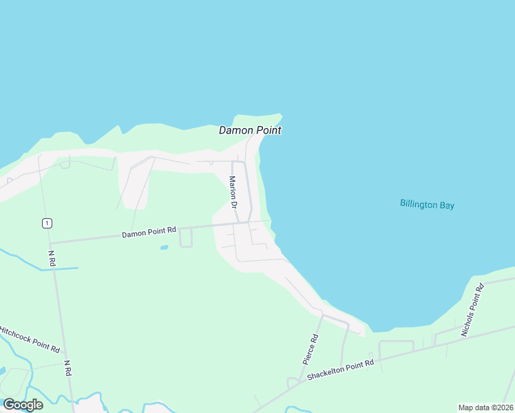 map of restaurants, bars, coffee shops, grocery stores, and more near 501 Damon Point Road in Bridgeport