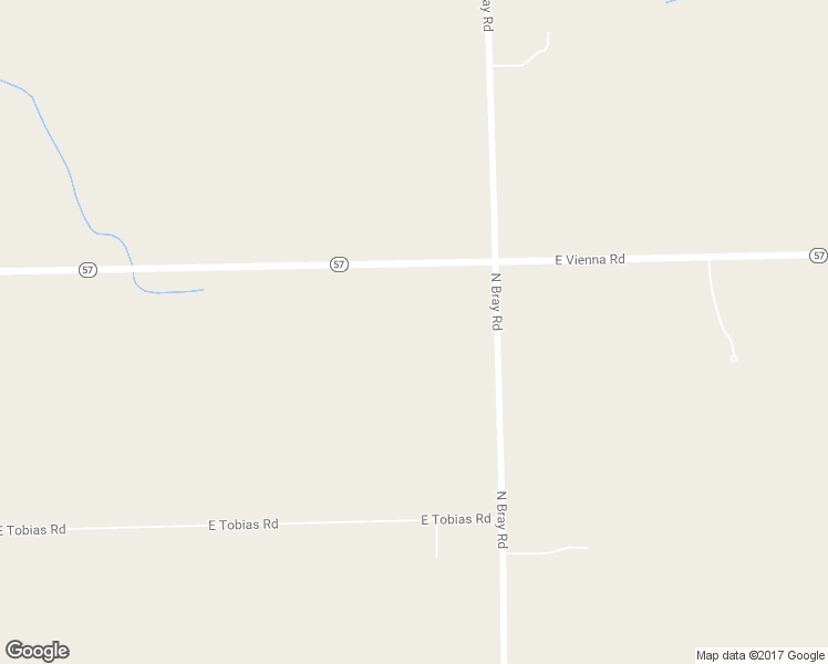 map of restaurants, bars, coffee shops, grocery stores, and more near 2484 East Vienna Road in Clio