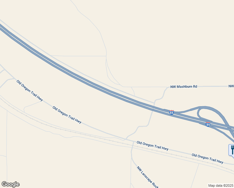 map of restaurants, bars, coffee shops, grocery stores, and more near Interstate 84 in Mountain Home