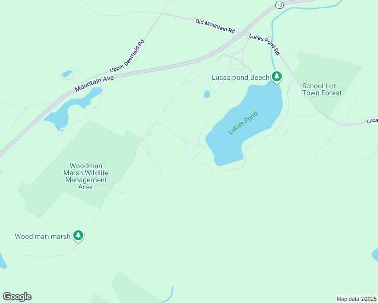 map of restaurants, bars, coffee shops, grocery stores, and more near 13 Big Buck Road in Northwood