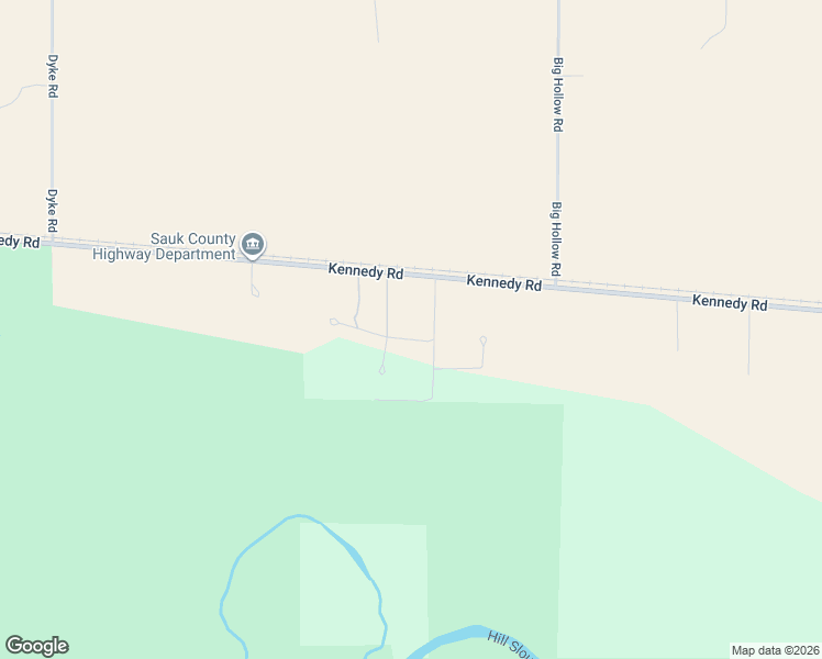 map of restaurants, bars, coffee shops, grocery stores, and more near E3970 Martal Way in Spring Green