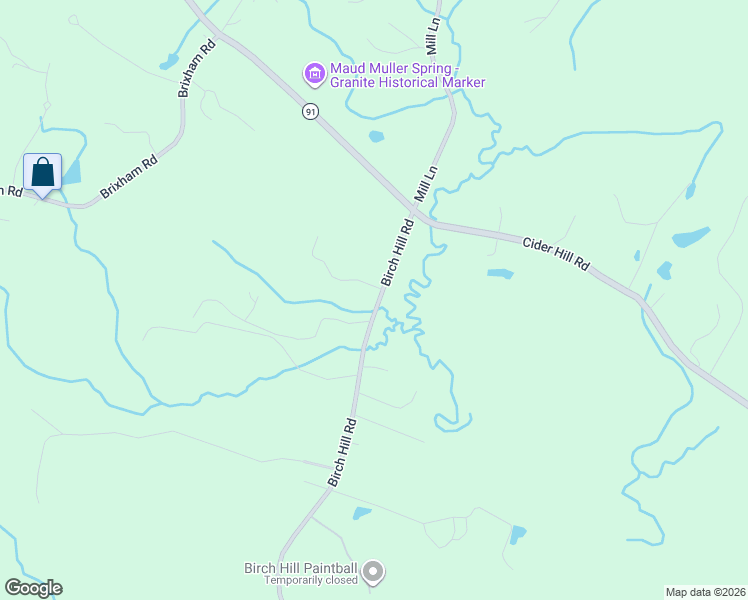 map of restaurants, bars, coffee shops, grocery stores, and more near 20 Birch Hill Road in York