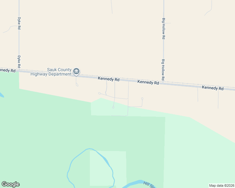 map of restaurants, bars, coffee shops, grocery stores, and more near E3970 Martal Way in Spring Green