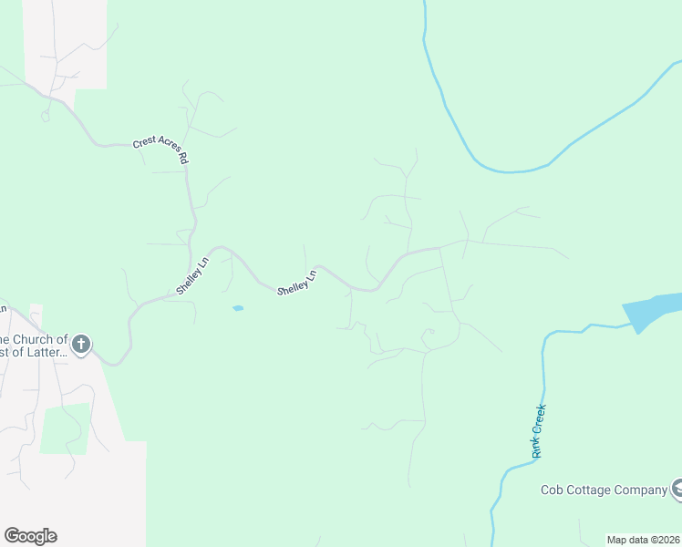 map of restaurants, bars, coffee shops, grocery stores, and more near 94819 Shelley Lane in Coquille