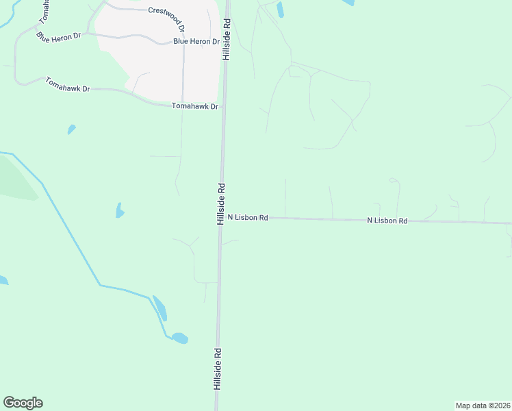 map of restaurants, bars, coffee shops, grocery stores, and more near 24896 North Lisbon Road in Sussex