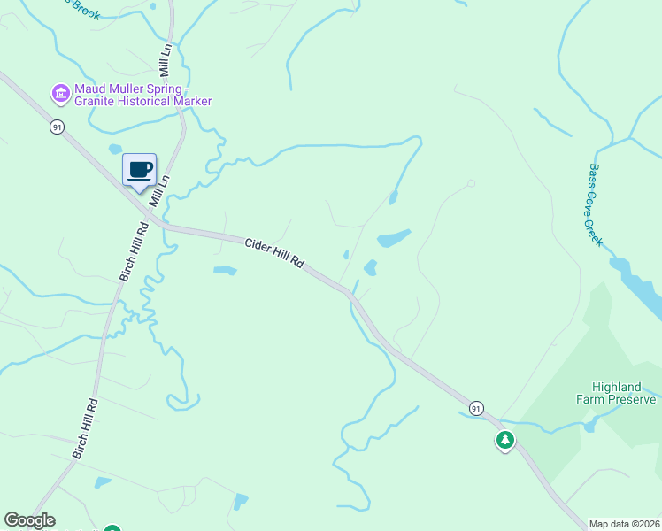 map of restaurants, bars, coffee shops, grocery stores, and more near 18 High Pine Road in York