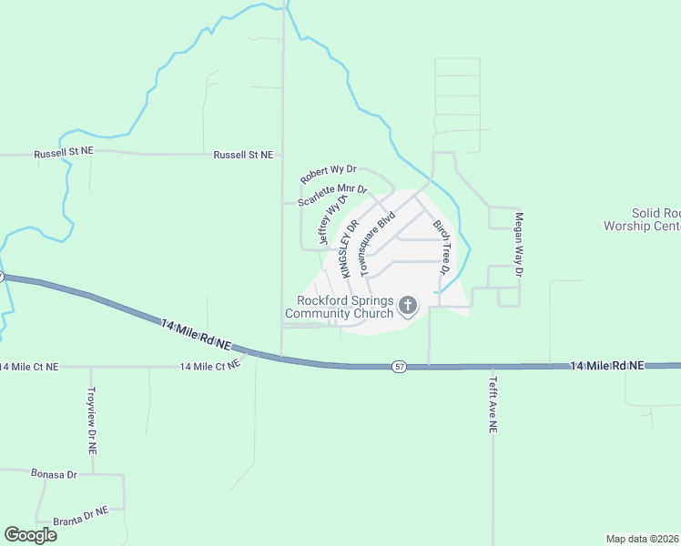 map of restaurants, bars, coffee shops, grocery stores, and more near 11686 Townsquare Blvd in Rockford