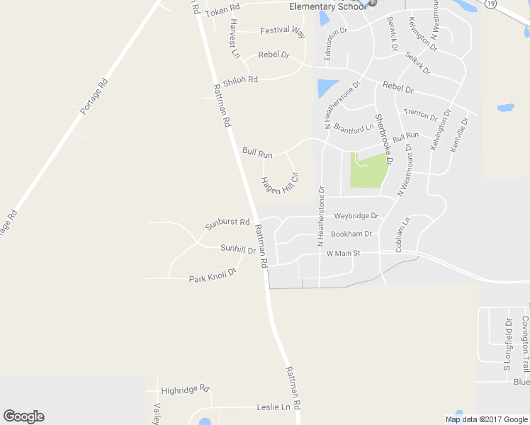 map of restaurants, bars, coffee shops, grocery stores, and more near 3290 Box Hill Road in Sun Prairie