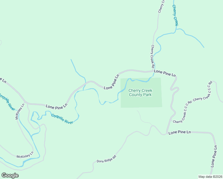 map of restaurants, bars, coffee shops, grocery stores, and more near 10082 Lone Pine Lane in Myrtle Point