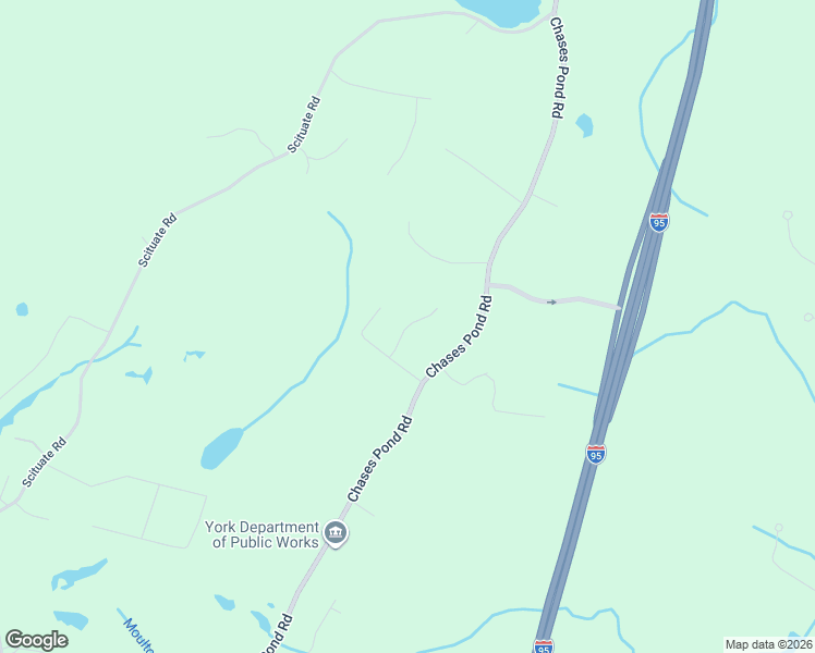 map of restaurants, bars, coffee shops, grocery stores, and more near 17 Sunny Crest Road in York