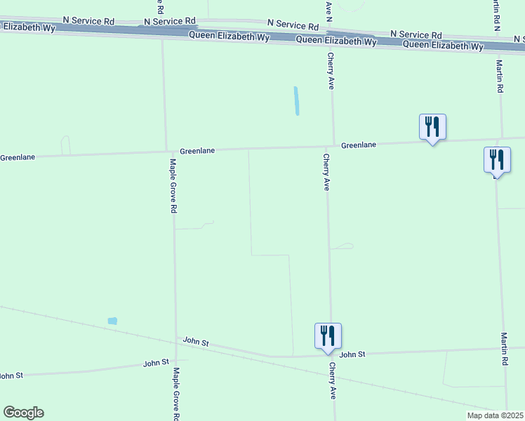 map of restaurants, bars, coffee shops, grocery stores, and more near Unnamed Road in Lincoln