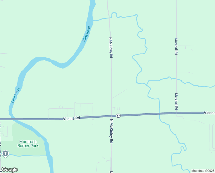 map of restaurants, bars, coffee shops, grocery stores, and more near 12115 North McKinley Road in Montrose