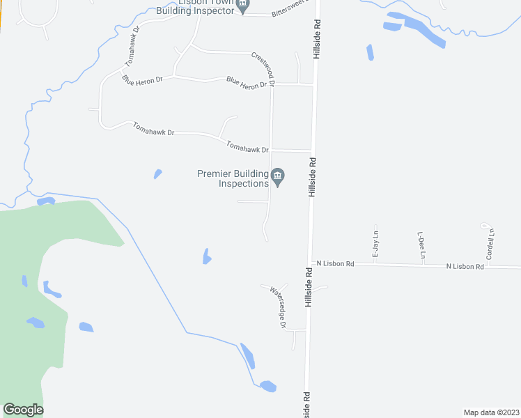 map of restaurants, bars, coffee shops, grocery stores, and more near W251N8927 Crestwood Drive in Sussex