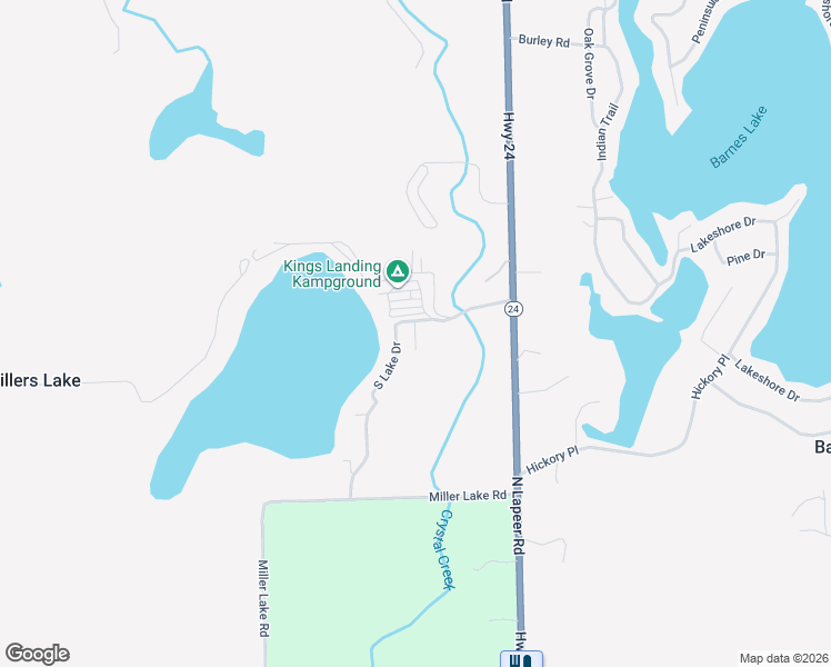 map of restaurants, bars, coffee shops, grocery stores, and more near 142 Willow Drive in Columbiaville