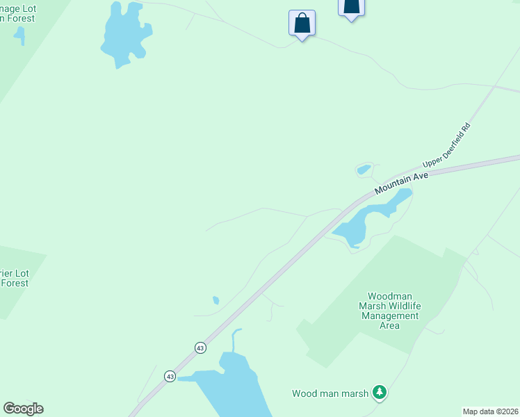 map of restaurants, bars, coffee shops, grocery stores, and more near 1 Welsh Road in Northwood