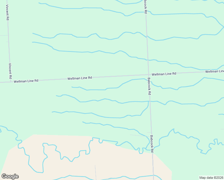 map of restaurants, bars, coffee shops, grocery stores, and more near 6250-6748 Wellman Line Road in Croswell