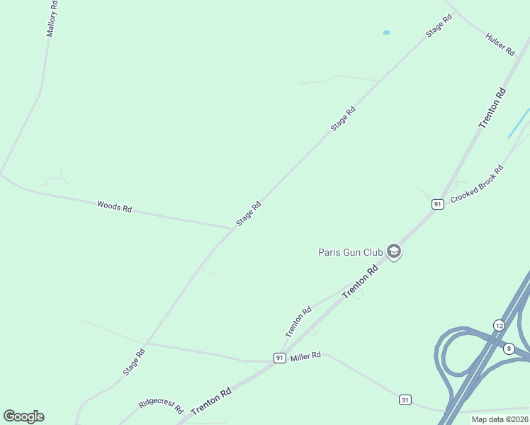 map of restaurants, bars, coffee shops, grocery stores, and more near 6587 Stage Road in Utica