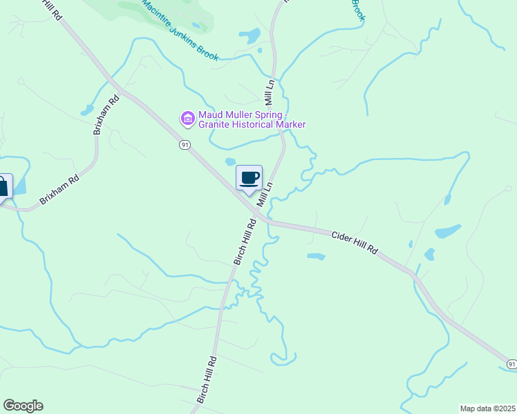map of restaurants, bars, coffee shops, grocery stores, and more near 140 Mill Lane in York