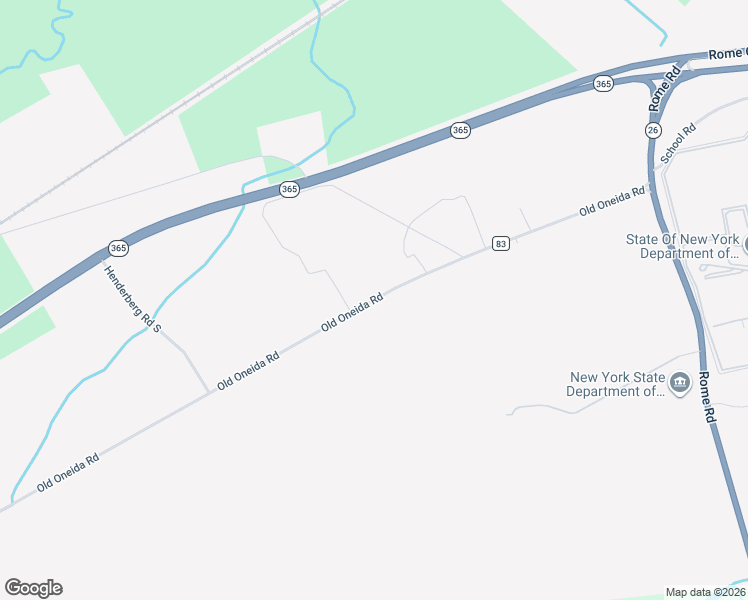 map of restaurants, bars, coffee shops, grocery stores, and more near 5834 Old Oneida Rd in Rome