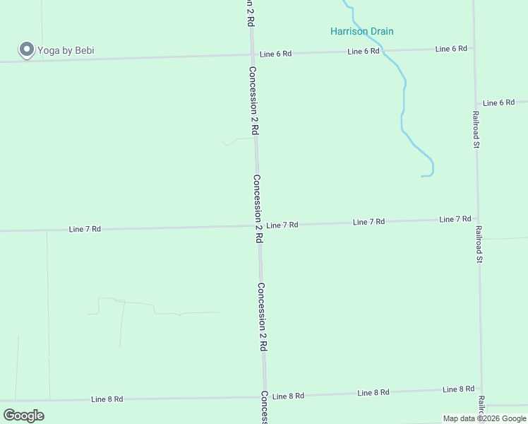 map of restaurants, bars, coffee shops, grocery stores, and more near 717 Concession 2 Road in Thorold
