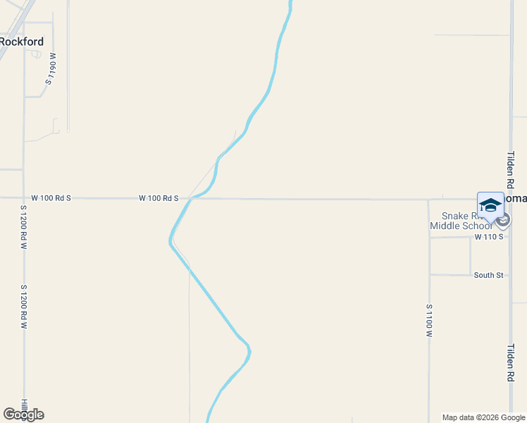 map of restaurants, bars, coffee shops, grocery stores, and more near 1127 West 100 South in Blackfoot