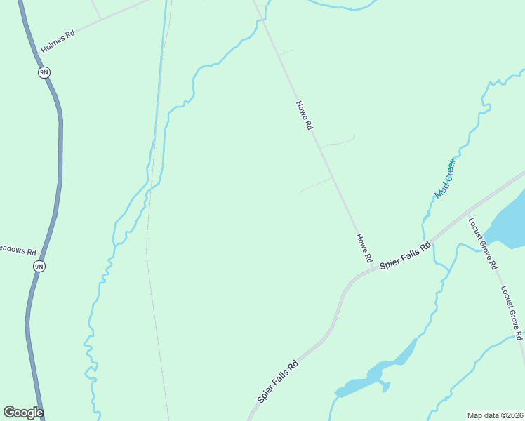 map of restaurants, bars, coffee shops, grocery stores, and more near 100 Howe Road in Greenfield Center