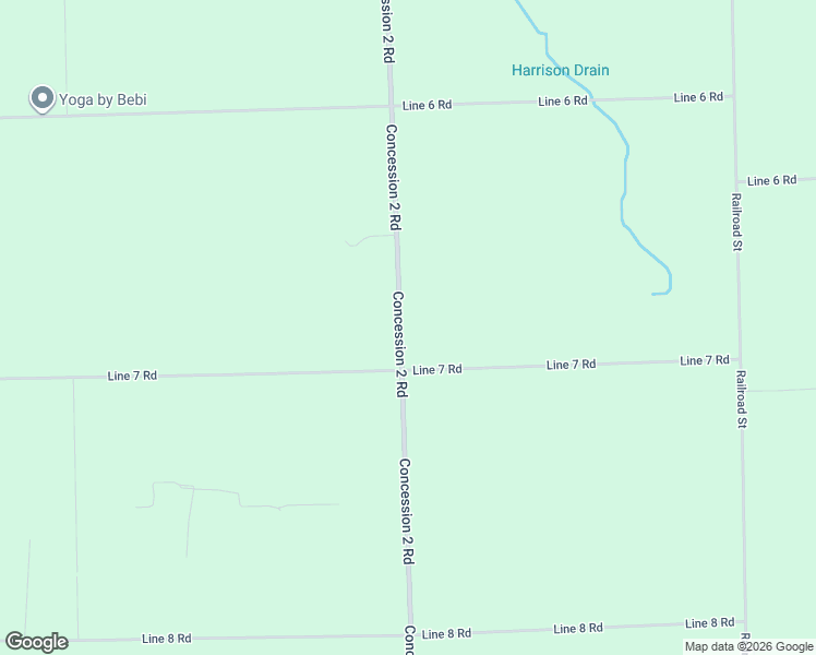 map of restaurants, bars, coffee shops, grocery stores, and more near 717 Concession 2 Road in Thorold
