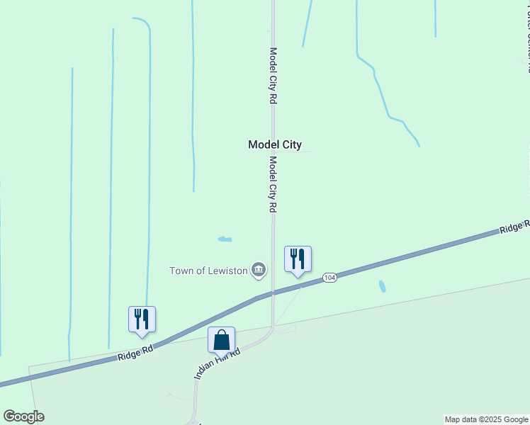 map of restaurants, bars, coffee shops, grocery stores, and more near in Model City