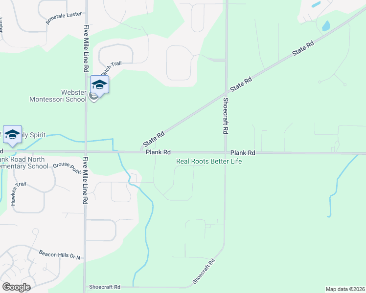 map of restaurants, bars, coffee shops, grocery stores, and more near 39 Knightbridge Circle in Penfield