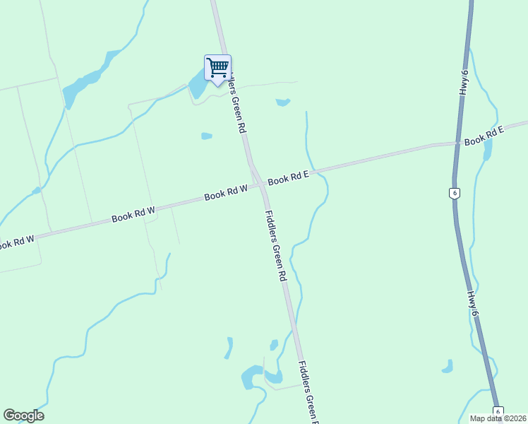 map of restaurants, bars, coffee shops, grocery stores, and more near 1070 Fiddlers Green Road in Hamilton