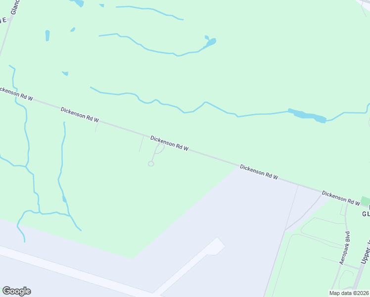 map of restaurants, bars, coffee shops, grocery stores, and more near Dickenson Road West in Hamilton