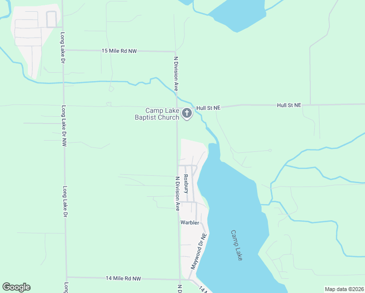 map of restaurants, bars, coffee shops, grocery stores, and more near 12066 North Division Avenue in Sparta