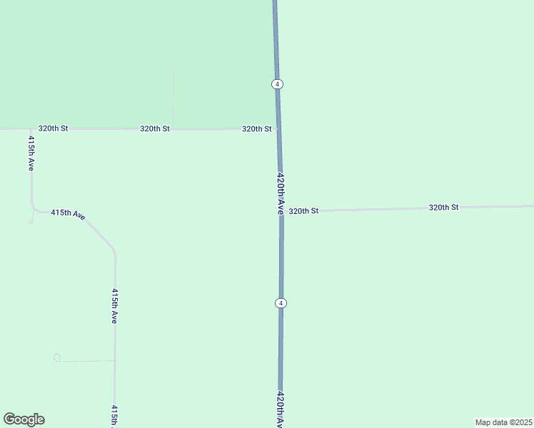 map of restaurants, bars, coffee shops, grocery stores, and more near 3201 420th Avenue in Graettinger