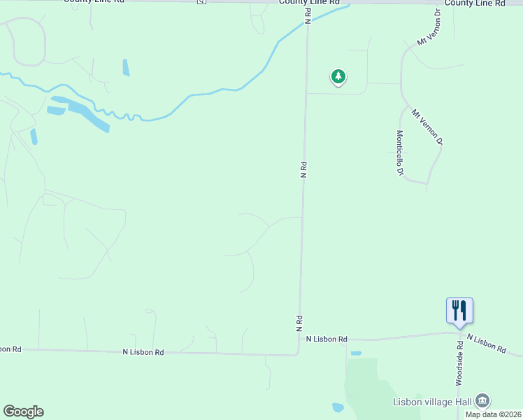 map of restaurants, bars, coffee shops, grocery stores, and more near N91W24147 Crooked Bridge Court in Sussex