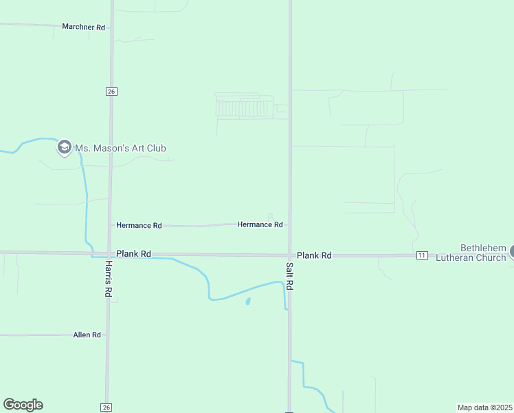 map of restaurants, bars, coffee shops, grocery stores, and more near 1590 Hermance Road in Webster