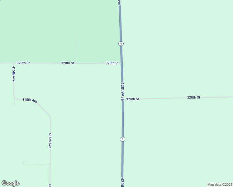 map of restaurants, bars, coffee shops, grocery stores, and more near 3201 420th Avenue in Palo Alto County