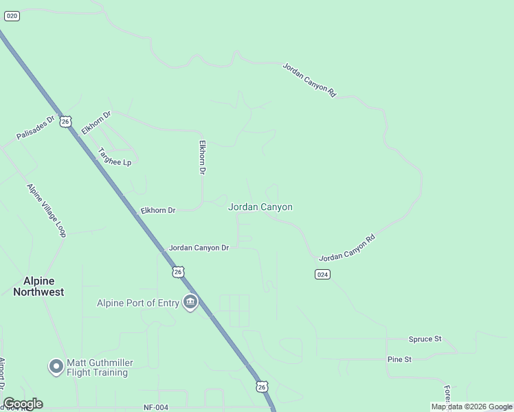 map of restaurants, bars, coffee shops, grocery stores, and more near 353 Jordan Canyon Road in Alpine